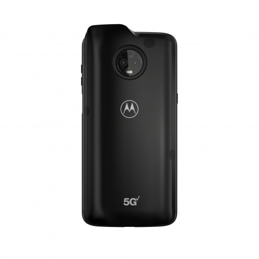 Mit der 5G Moto Mod kann das Moto Z3 im 5G-Netz funken. (Bild: Lenovo)